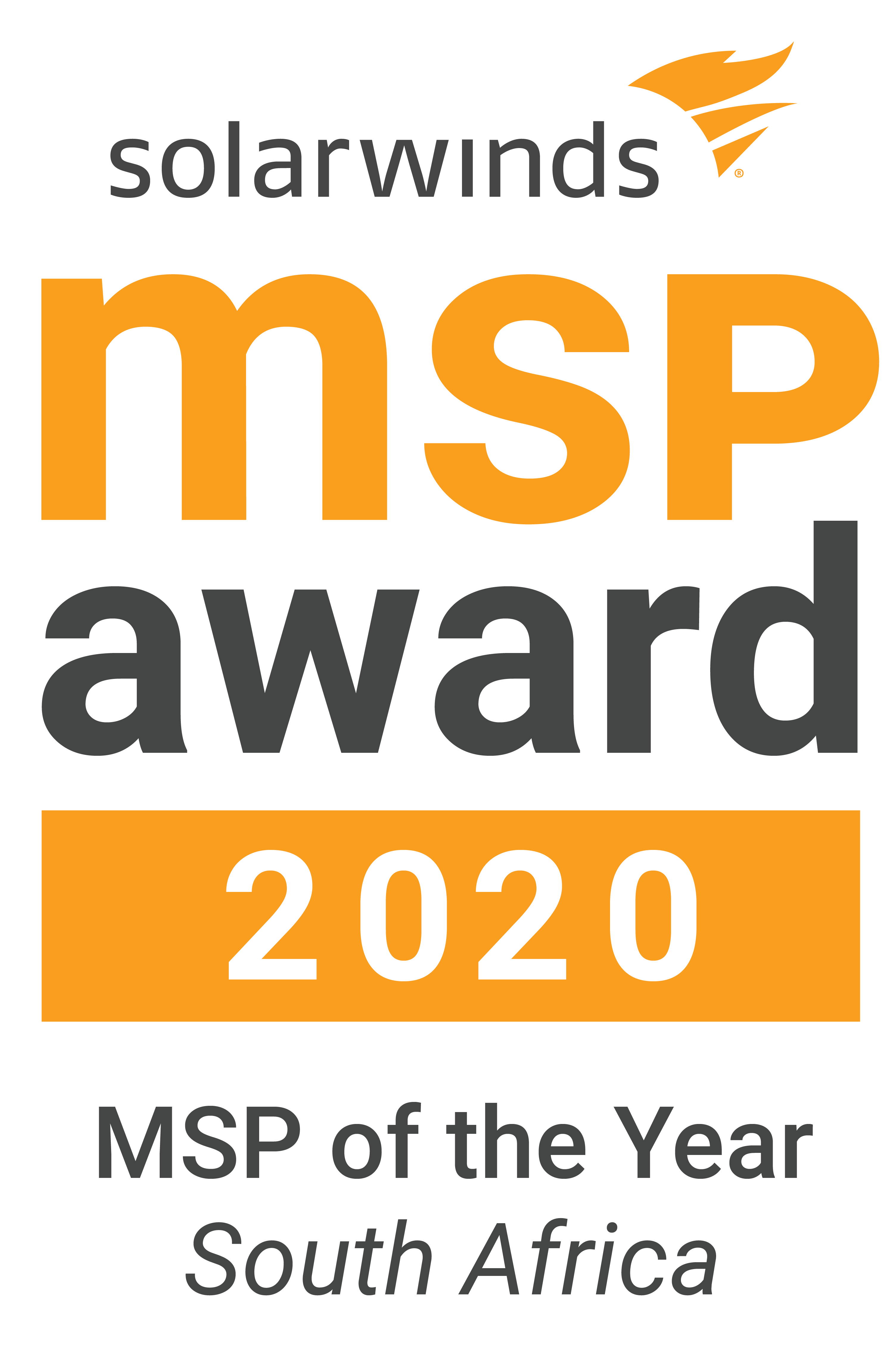 Managed Services Partner Award 2020